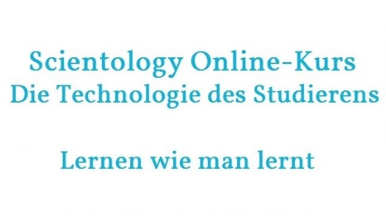 Scientology online Kurs - Die Technologie des Studierens